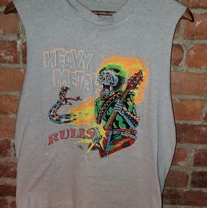 VINTAGE heavy metal shirt